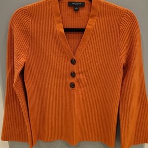Ann Taylor Petite XSP V Neck Sweater
